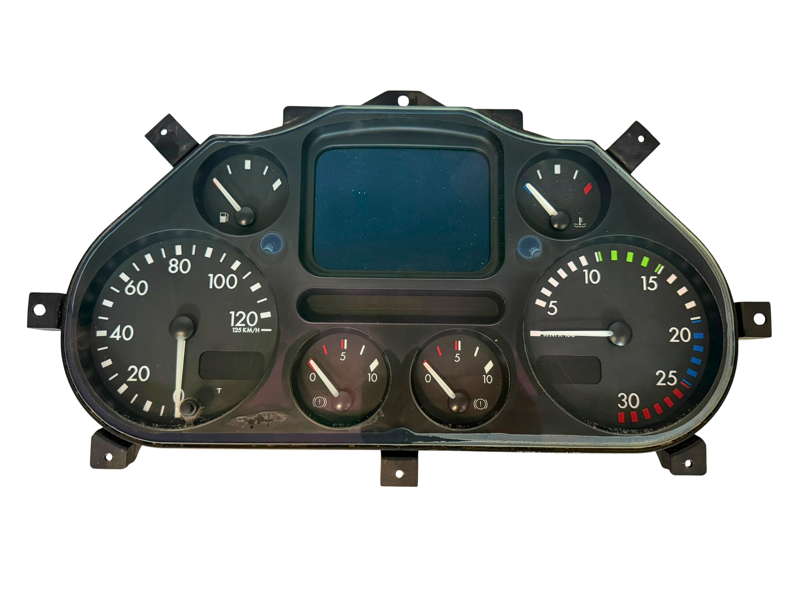 DAF-Paccar CF-85 Kombiinstrument Kombiinstrument mit Pixelfehlern – Kombiinstrument defekt und reparaturbedürftig